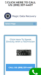 Mobile Screenshot of magicdatarecovering.com